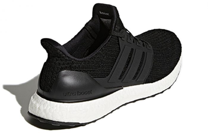 Adidas Ultraboost 4,0 Дышащая Поддержка Низкий Топ Повседневная Тренировка Бег на длинные дистанции Обувь Унисекс Черный Белый — изображение 4