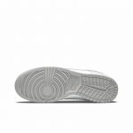 Nike Dunk Retro 'GREY Fog' Устойчивые к истиранию Низкие Скейтборд Кроссовки Мужские Серый Белый — изображение 15