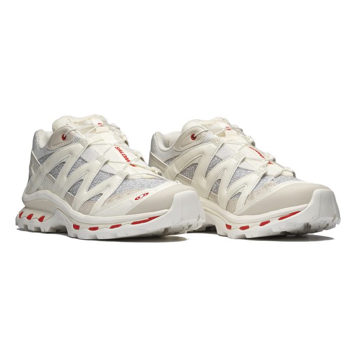 SALOMON Snake CNY Collection Устойчивые к истиранию Низкие Беговые кроссовки Унисекс Ванильный Earth Серый Fire Красный — изображение 3
