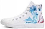 Disney x Converse Chuck Taylor All Star Anna And Elsa High Top Скейтборд Кроссовки Unisex Белый