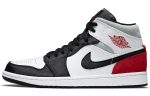 Jordan Air Jordan 1 MID SE MID Топ Винтажные баскетбольные кроссовки Мужской Белый Красный