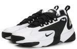 Nike Zoom 2K Slip-resistant и дышащий MID топ с воздушной подушкой Повседневная городская обувь для коммутирования и бега Женская Черно-белая — изображение 3