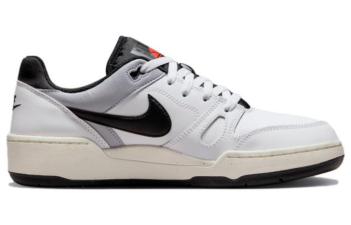 Nike Full Force Low Топ Скейтборд Кроссовки Мужские Белый Черный — изображение 2