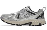 New Balance NB 410 V5 Устойчивый к истиранию Низкий верх Trail Бег Городской Коммутирование Беговые кроссовки Унисекс Серебряный