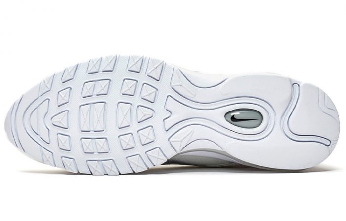Nike Air Max 97 Амортизация Низкий Топ Беговые Кроссовки Мужские Белые — изображение 5