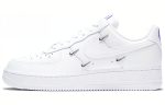 Nike Air Force 1 07 LX 'Chrome Luxe' Низкие кроссовки для скейтбординга Женские Белые Синие