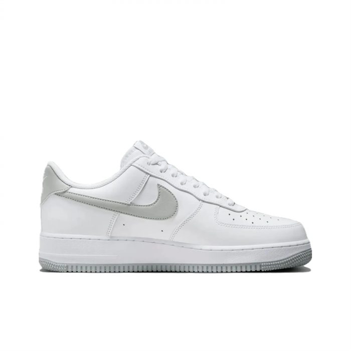 Nike Air Force 1 Low Топ Скейтборд Кроссовки Мужские Белые Серые — изображение 8