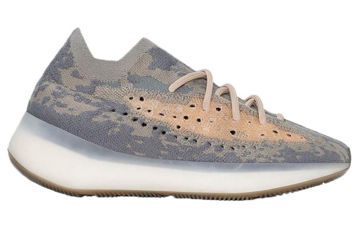 Adidas Originals Yeezy Boost 380 Коричневый Mist Low Топ Casual Унисекс Серый — изображение 2