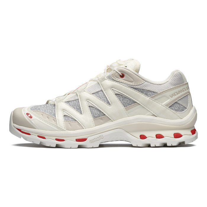 SALOMON Snake CNY Collection Устойчивые к истиранию Низкие Беговые кроссовки Унисекс Ванильный Earth Серый Fire Красный — изображение 1