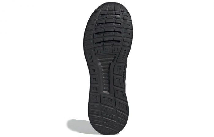 Adidas Runfalcon 1,0 Дышащий и Легкий Низкий Топ Беговые Кроссовки Унисекс Черный — изображение 5