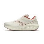 Saucony TRIUMPH Victory 22 Slip-Resistant и Abrasion-Resistant Coating Низкий Топ Беговые кроссовки Унисекс Бежево-коричневый
