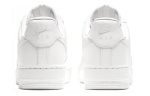 Nike Air Force 1 'Triple White' Устойчивые к истиранию низкие скейтборд-кроссовки Женские Чисто белый — изображение 5