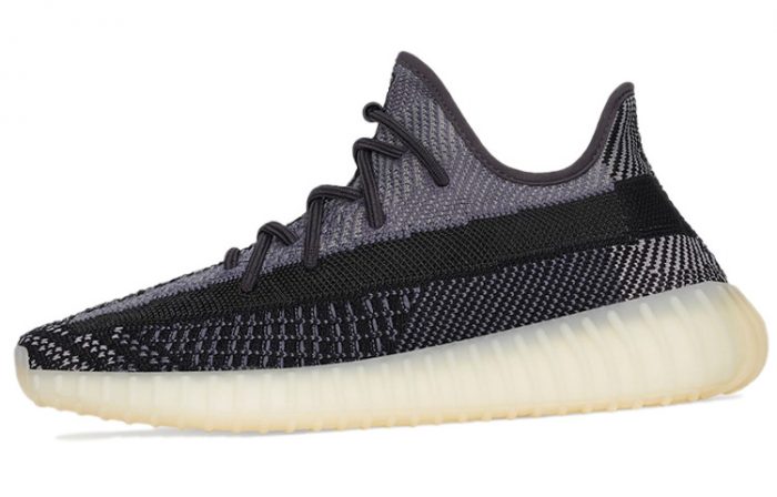 Adidas Originals Yeezy Boost 350 V2 Carbon Low Top Casual Unisex Black Adidas Originals Yeezy Boost 350 V2 Угольный Низкий Топ Повседневный Унисекс Черный — изображение 1