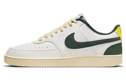 Nike Court Vision 1 Low Топ Скейтборд Кроссовки Унисекс Парус Белый Зеленый