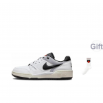 Nike Full Force Low Топ Скейтборд Кроссовки Мужские Белый Черный — изображение 7