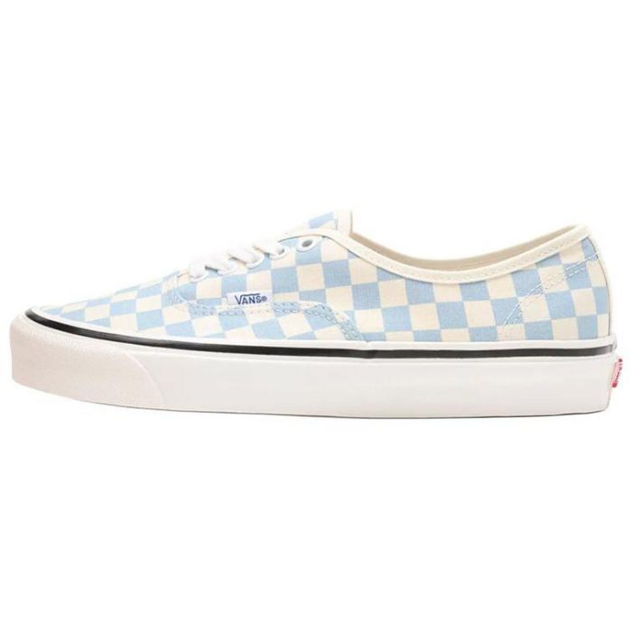 VANS Authentic 44 D Low Топ Скейтборд Кроссовки Унисекс Кремово-Синий — изображение 1