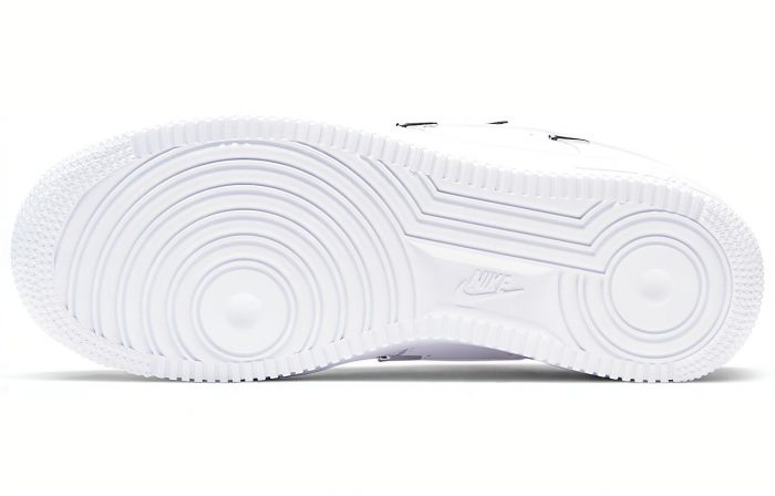 Nike Air Force 1 07 LX 'Chrome Luxe' Низкие кроссовки для скейтбординга Женские Белые Синие — изображение 6
