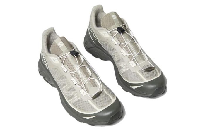 SALOMON XT 6 FT Low Top Trail Беговые кроссовки Унисекс Хаки Серый — изображение 2