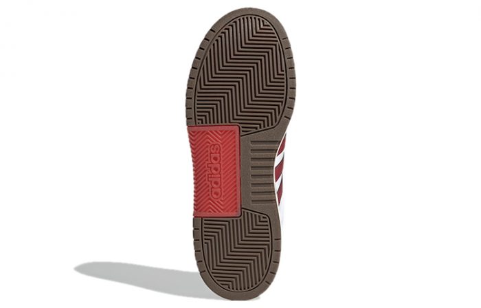 ADIDAS NEO ENTRAP Устойчивые к истиранию низкие скейтбордические кроссовки унисекс белые и красные — изображение 6