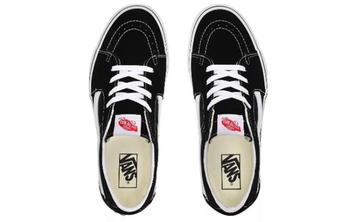 VANS SK8 LOW Топ Скейтборд Кроссовки Унисекс Черный — изображение 4