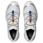 SALOMON XT 6 Дышащий Амортизирующий Водонепроницаемый Низкий Топ Беговые Кроссовки Унисекс Белый — изображение 3