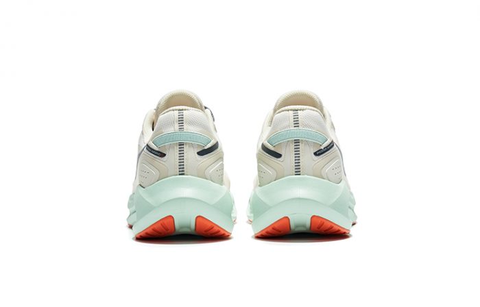 Saucony Phoenix Inferno Firebird 3 Амортизация Низкий Топ Тренировочные Спринт Беговые Кроссовки Унисекс Бежевый Серый Зеленый — изображение 4
