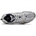 New Balance NB 530 Low Топ Беговые кроссовки Унисекс Экрю Серебряный — изображение 8