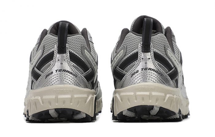 New Balance NB 410 V5 Устойчивый к истиранию Низкий верх Trail Бег Городской Коммутирование Беговые кроссовки Унисекс Серебряный — изображение 4