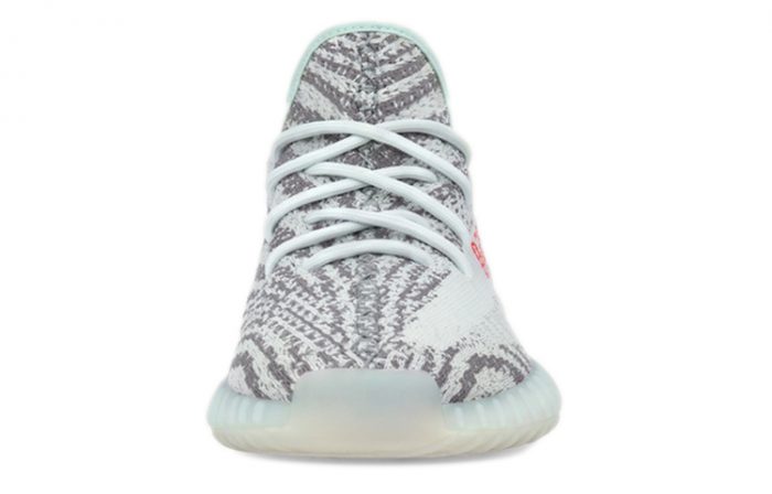 Adidas Originals Yeezy Boost 350 V2 'Синий Tint' Methane Hydrate Low Топ Кэжуал Унисекс Ледяной синий Выпуск 2017 года — изображение 3