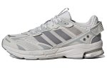 Adidas Spiritain 2000 Устойчивые к истиранию амортизаторы Низкий топ Городской Коммутирующий Повседневный Беговые кроссовки Унисекс Серый Белый