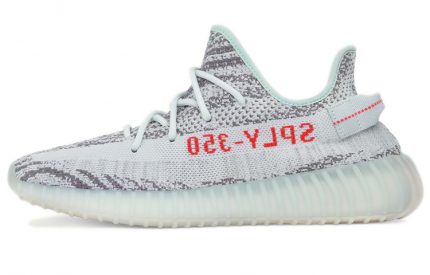 Adidas Originals Yeezy Boost 350 V2 Low Топ Casual Унисекс Ледяной Синий Выпуск 2021