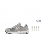 New Balance NB 2002R Амортизация Дышащий Поддерживающий Низкий Топ Беговые кроссовки Унисекс Наследственный серый — изображение 8