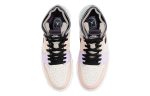 Jordan Air Jordan 1 High Zoom Air CMFT 'Пасха' Высокий Топ Винтажные Баскетбольные Кроссовки Женские Розовый Зеленый Фиолетовый — изображение 4