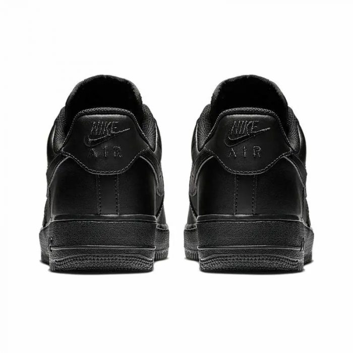 Nike Air Force 1 07 Черный воин Устойчивый к истиранию Низкий топ Скейтбординг Кроссовки Унисекс Черный — изображение 11