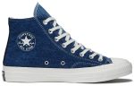 Конверс 1970s Renew Denim Chuck Eco-Friendly Коллекция Высокие Кроссовки для Скейтбординга Унисекс Джинсовый Синий — изображение 2