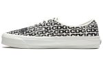 CDG Collaboration x VANS Authentic OG L Low Top Скейтборд Кроссовки Унисекс Белый Черный