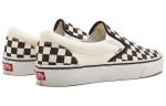 Vans CLASSIC Slip-On Classic Low-Top Skateboard Shoes Unisex Черный Белый — изображение 4