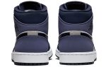 Jordan Air Jordan 1 MID Бледно-фиолетовый MID Топ Винтажные баскетбольные кроссовки Унисекс Бледно-фиолетовый — изображение 4