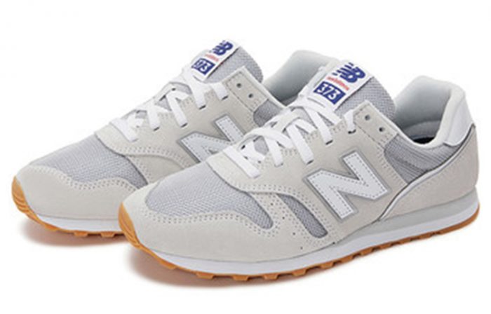 New Balance NB 373 Износостойкий и Легкий Низкий Топ Повседневная Беговая Обувь Унисекс Серый D Ширина — изображение 3