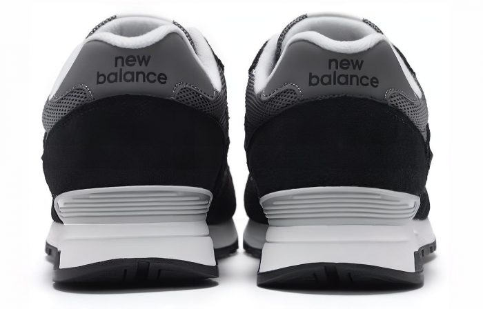 New Balance NB 565 Дышащие Низкие Кроссовки для Бега Унисекс Серый Черный — изображение 4