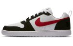 Nike Court Borough Low Топ Скейтборд Кроссовки Мужские Черный Белый Красный