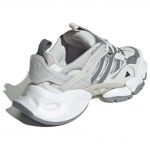 Adidas XLG RUNNER DELUXE Устойчивый к истиранию Низкий Топ Повседневные Городские Кроссовки для Коммуникативных Беговых Кроссовки Унисекс Серый Белый — изображение 4