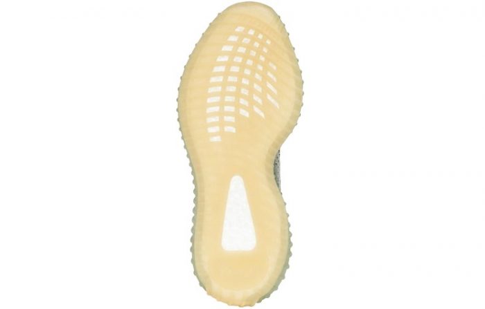 Adidas Originals Yeezy Boost 350 V2 Low Топ Casual Унисекс Серый Оранжевый — изображение 4