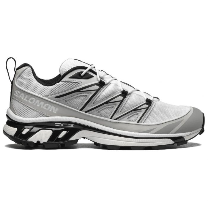 SALOMON XT 6 Устойчивые к истиранию Противоскользящие Увеличивающие высоту Низкие Кроссовки для бега Унисекс Белый Черный — изображение 2