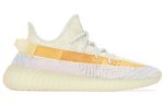 Adidas Originals Yeezy Boost 350 V2 Petite 'Light' Низкий Топ Повседневный Унисекс Белый Желтый — изображение 4