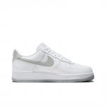 Nike Air Force 1 Low Топ Скейтборд Кроссовки Мужские Белые Серые — изображение 11