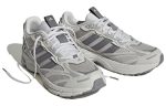 Adidas Spiritain 2000 Устойчивые к истиранию амортизаторы Низкий топ Городской Коммутирующий Повседневный Беговые кроссовки Унисекс Серый Белый — изображение 3