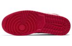 Jordan Air Jordan 1 MID 'Красный и Черный' MID Топ Винтажные баскетбольные кроссовки Мужской Черный Красный Белый — изображение 6