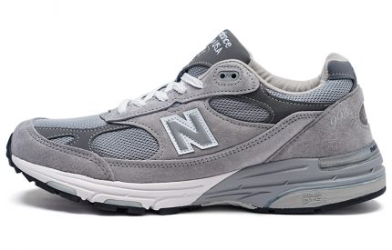 New Balance NB 993 Low Топ Беговые кроссовки Мужской Серый Сделано в США