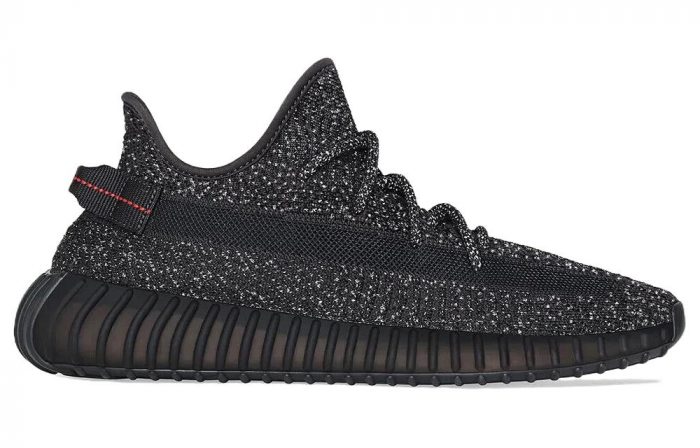 Adidas Originals Yeezy Boost 350 V2 Black Baby's Breath 'Черный' Низкий Топ Casual Унисекс Черный — изображение 2